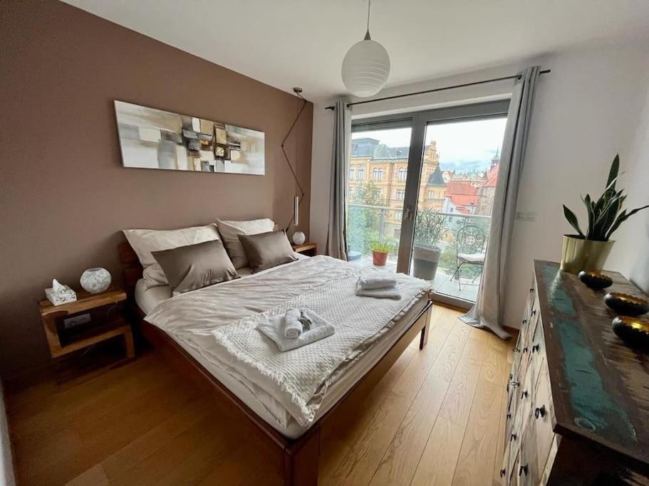 Apartment In Historical Center With Park View Plzeň Kültér fotó